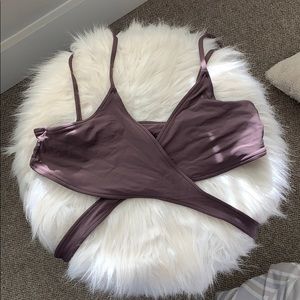 Brown L*Space Bikini Top